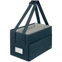 LEITZ Laptoptasche Desk Sharing kompakt Stoff samtgrau 65760089 bis 35,6 cm (14 Zoll) von Leitz