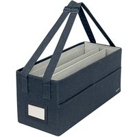 LEITZ Laptoptasche Hot Desking Stoff grau 64440089 von Leitz