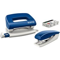 LEITZ Locher und Heftgeräte Set NeXXt 5058 und 5517 Mini blau von Leitz