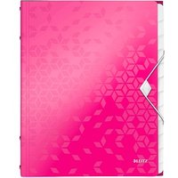 LEITZ Ordnungsmappe WOW 4634 12 Fächer pink von Leitz