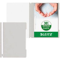 LEITZ Schnellhefter 4191 Kunststoff grau DIN A4 von Leitz