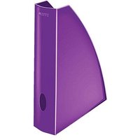 LEITZ Stehsammler WOW 52771062 violett Kunststoff, DIN A4 von Leitz