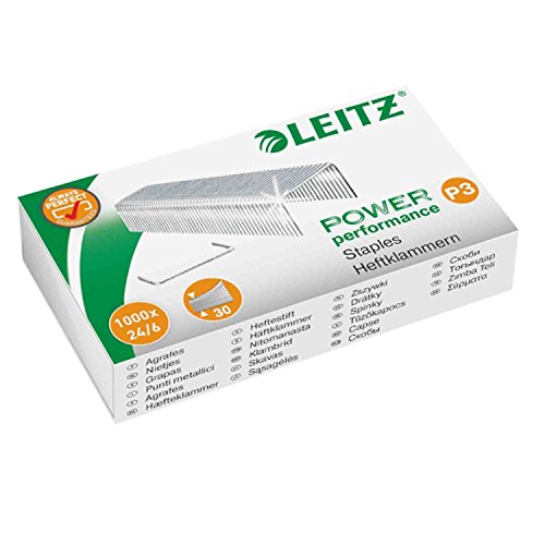 Leitz 55700000 Heftklammer (24/6 mm) 3000 Stück von Leitz