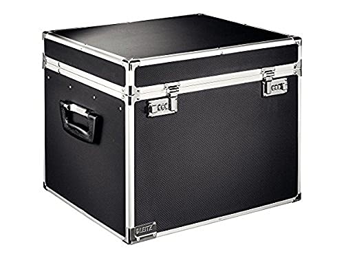 Leitz 67140095 Hängeablage-Box, Aluminium, schwarz von Leitz