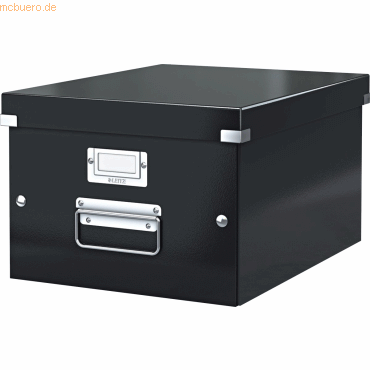 Leitz Ablagebox Click & Store A4 schwarz von Leitz