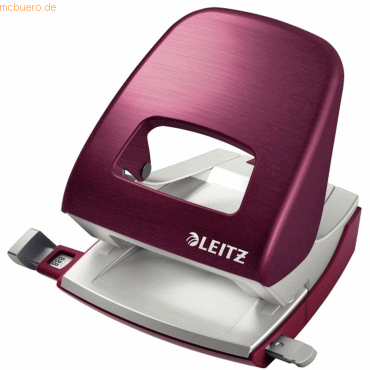 Leitz Bürolocher Nexxt Style Metall 30 Blatt granat rot von Leitz