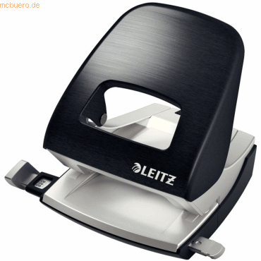 Leitz Bürolocher Nexxt Style Metall 30 Blatt satin schwarz von Leitz