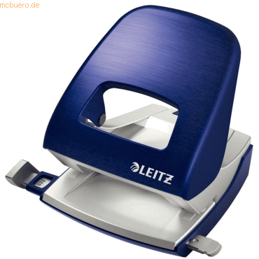 Leitz Bürolocher Nexxt Style Metall 30 Blatt titan blau von Leitz