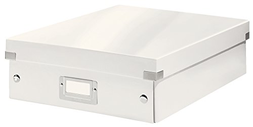 Leitz Click & Store Organisationsbox, Mittelgroß, weiß, 60580001 von Leitz