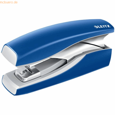 Leitz Heftgerät NeXXt Softpress Metall 30 Blatt blau von Leitz