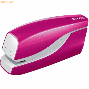 Leitz Heftgerät Wow elektrisch 10 Blatt pink von Leitz