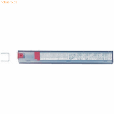 Leitz Heftklammerkassette 26/12 (K12) rot VE=1050 Stück von Leitz