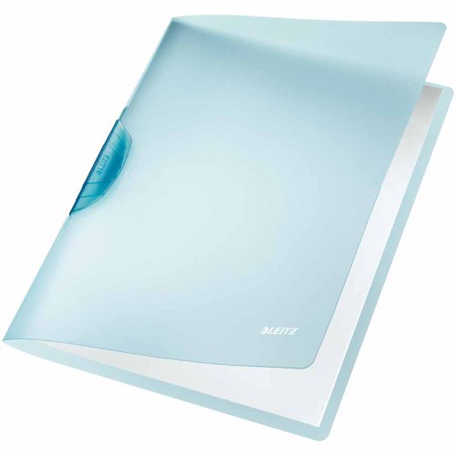 Leitz 313364 Klemmmappe ColorClip (Rainbow, A4, PP) hellblau von Leitz