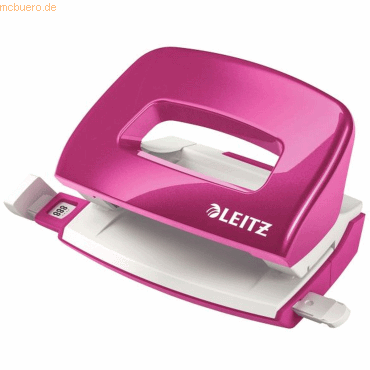 Leitz Locher Mini Nexxt Wow Metall 10 Blatt pink metallic von Leitz