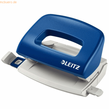 Leitz Locher Topstyle 0,8mm ohne Anschlagschiene blau von Leitz