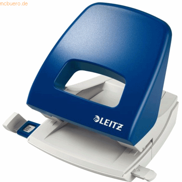 Leitz Locher Topstyle 2,5mm mit Anschlagschiene blau von Leitz