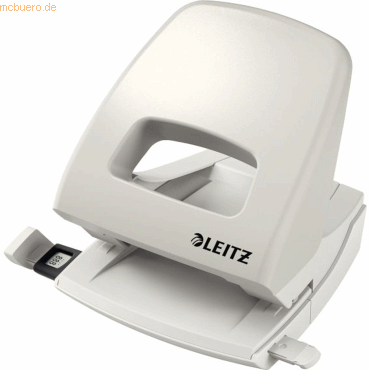 Leitz Locher Topstyle 2,5mm mit Anschlagschiene grau von Leitz