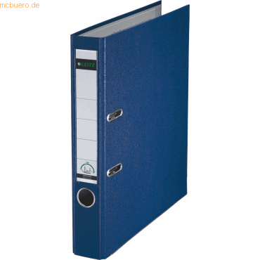 Leitz Ordner Kunststoff A4 180Grad 52mm blau von Leitz