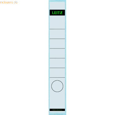 Leitz Ordnerrückenschilder 39x285mm weiß VE=10 Stück von Leitz