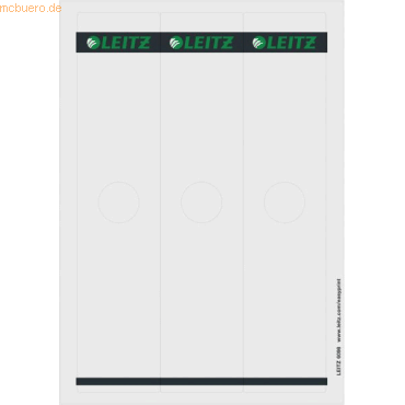 Leitz Ordnerrückenschilder f. Hängeordner 34x279mm selbstklebend PC-be von Leitz