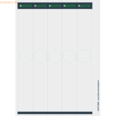 Leitz Ordnerrückenschilder f. Hängeordner 34x279mm selbstklebend PC-be von Leitz
