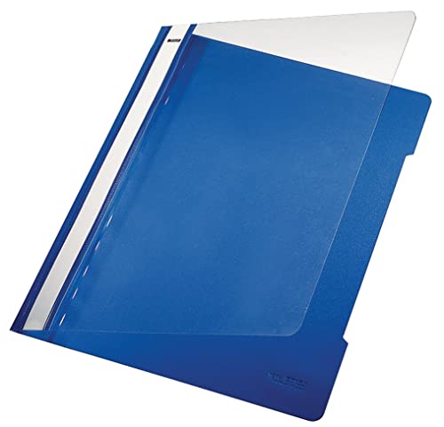 Leitz Plastic-Hefter A4 blau 4191-35 von Leitz