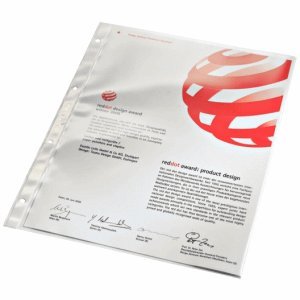 Leitz Prospekthülle A4 PVC glasklar von Leitz