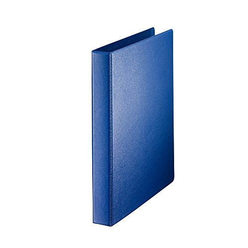 Leitz Ringbuch, A4, Überbreite, Für bis zu 180 Blätter, Mit SoftClick, Rückenbreite 4,2 cm, PP, Blau, 46010035 von Leitz