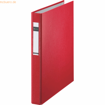 Leitz Ringbuch A4 2-Ringe 25mm rot von Leitz