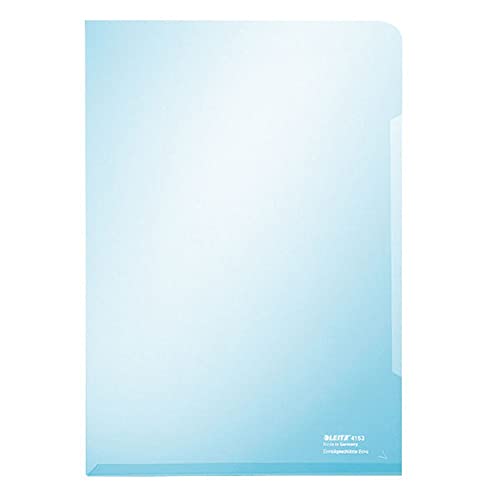 Leitz Sichthülle Super Premium, A4, PVC, dokumentenecht, blau von Leitz