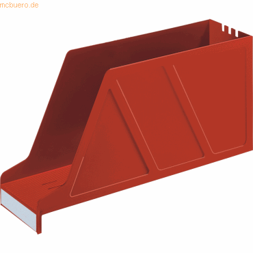 Leitz Stehsammler A4 quer 97x156x336mm rot von Leitz