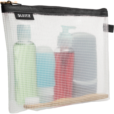 10 x Leitz Traveller Zip-Kosmetikbeutel Wow 24x17x3cm wasserabweisend von Leitz