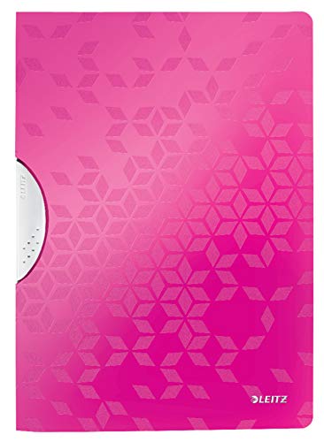 Leitz WOW ColorClip Klemmmappe (A4, PP) pink metallic von Leitz