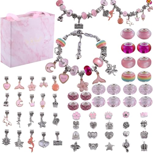 Lembeauty Kinderarmband-Herstellungsset, Bettelarmband-Herstellungsset | Buntes Schmuckarmband-Schnurmacher-Set, Perlenherstellungs-Set,Kreatives Kinder-Schmuckmacher-Schmuckperlen-Set für Mädchen im Lembeauty Kinderarmband-Herstellungsset, Bettelarmband-Herstellungsset | Buntes Schmuckarmband-Schnurmacher-Set, Perlenherstellungs-Set,Kreatives Kinder-Schmuckmacher-Schmuckperlen-Set für Mädchen im von Lembeauty
