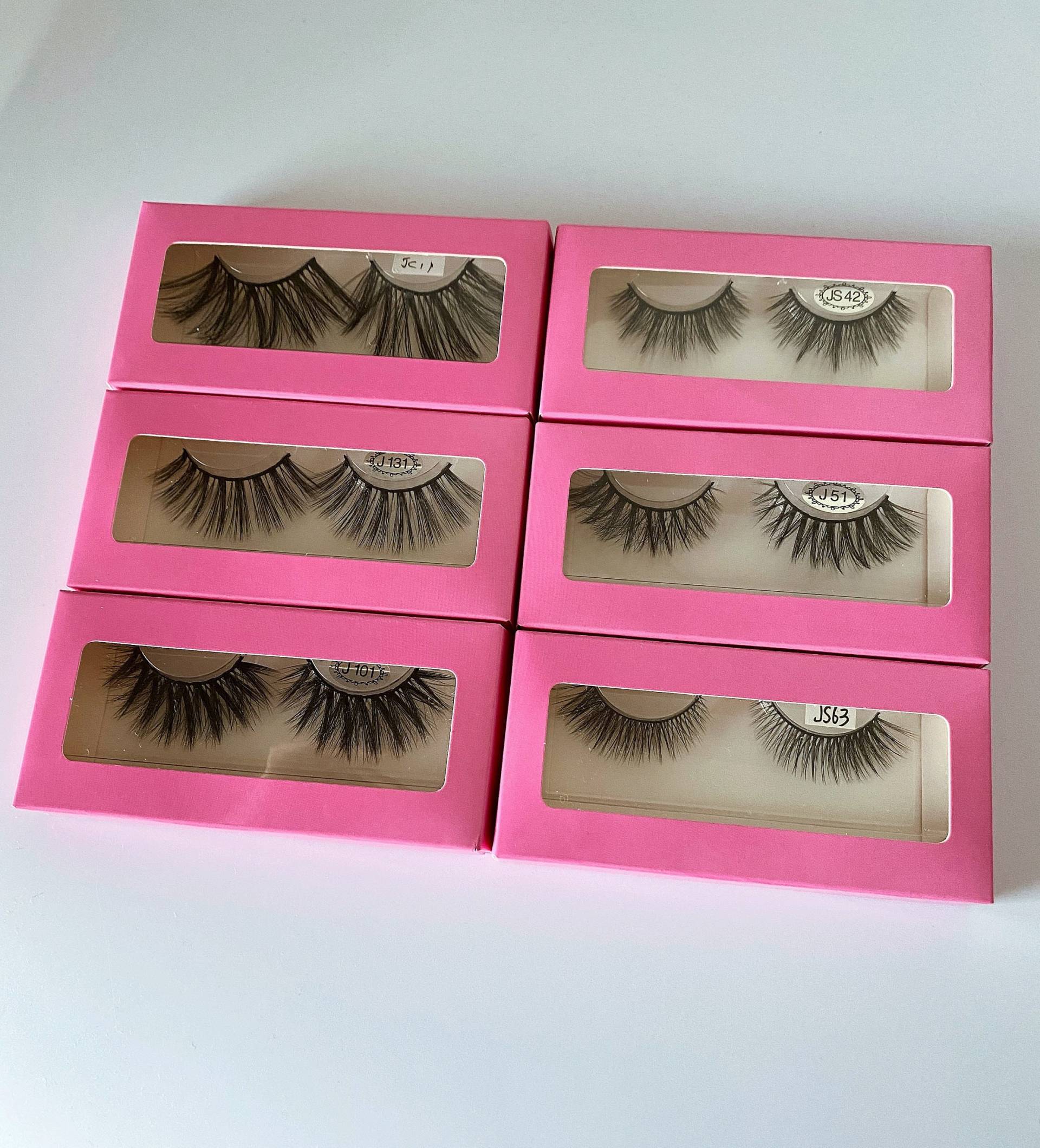 Vegane Wimpern. Faux Nerz Natürliche 25mm Wispy Lashes, Dünne Bandwimpern. Cruelty Free Wimpern von LemoraCosmetics