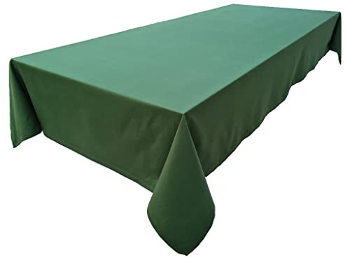Hochwertige Tischdecke Tischwäsche aus 100% Baumwolle Kollektion Konzept, Farbe & Größe wählbar (Tischdecke - 40x40cm, Olivgrün) von Lemos Home