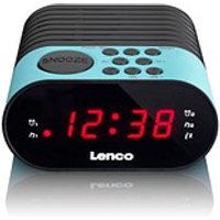 Lenco CR-07 Radiowecker blau, schwarz von Lenco