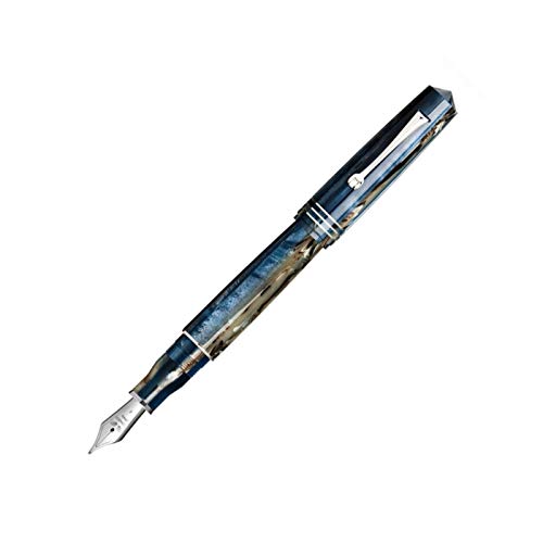 Leonardo Officina Italiana Momento Zero Grande Dark Hawaii Füllfederhalter (Medium) von Leonardo Officina Italiana