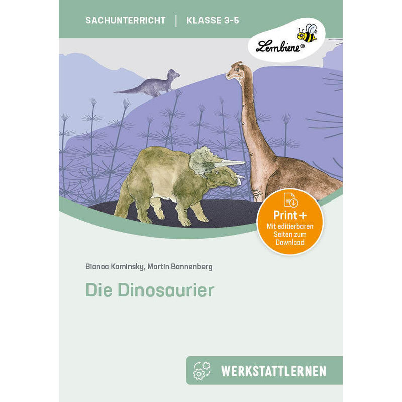 Die Dinosaurier - B. Kaminsky, M. Bannenberg, Martin Bannenberg, Gebunden von Lernbiene Verlag
