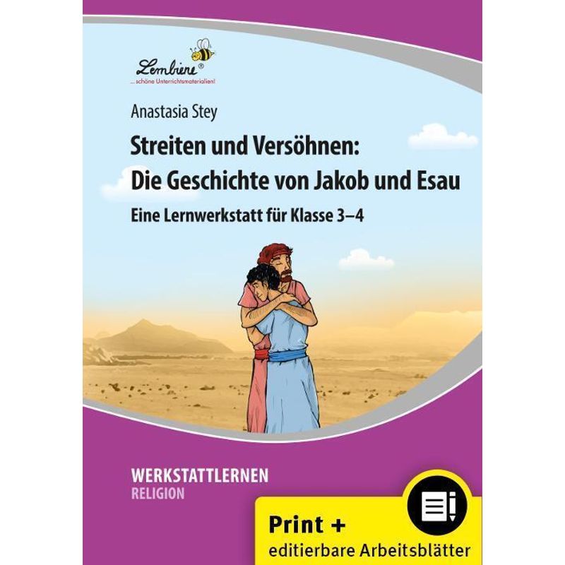 Werkstattlernen Religion / Streiten Und Versöhnen: Die Geschichte, M. 1 Cd-Rom - Anastasia Stey, Gebunden von Lernbiene Verlag