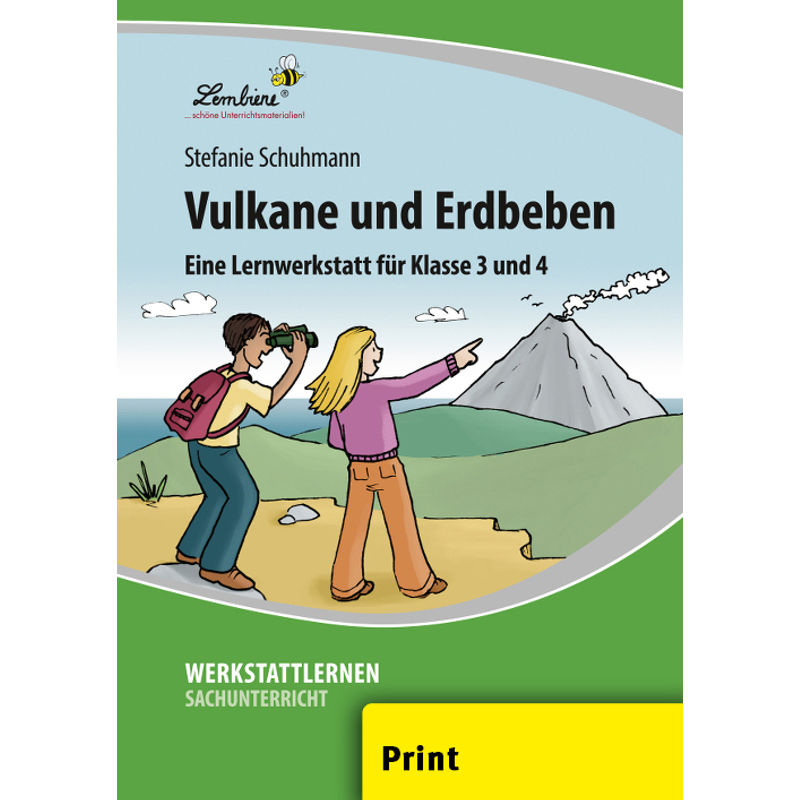 Werkstattlernen Sachunterricht / Vulkane Und Erdbeben - Stefanie Kläger, Loseblatt von Lernbiene Verlag