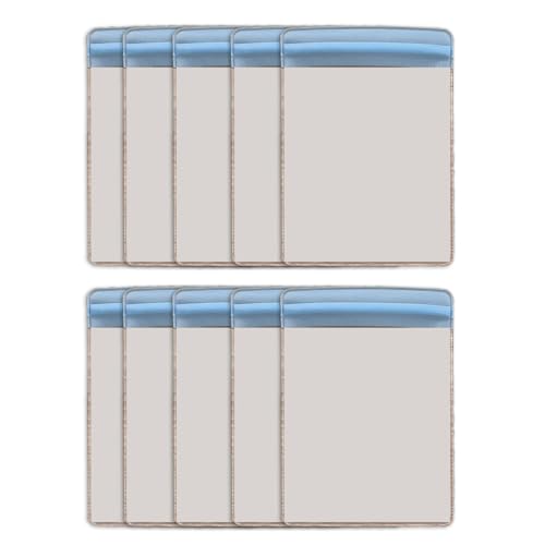 10pieces Kartenspeicherbeutel 3x4.7 Zoll Kartenspeicherbeutel Wasserfeste Fotokarte Organisatoren Für Schmuckaufbewahrungstaschen 10pieces Kartenspeicherbeutel 3x4.7 Zoll Kartenspeicherbeutel Wasserfeste Fotokarte Organisatoren Für Schmuckaufbewahrungstaschen von Lerpwige
