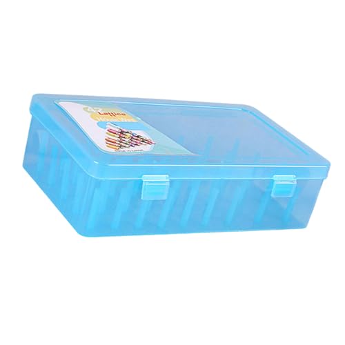 42 Spulen transparente Fadenspule Aufbewahrungsbox Fadenspule Organizer Etui für kleine, große Nähgarn, Spule Faden Spule von Lerpwige