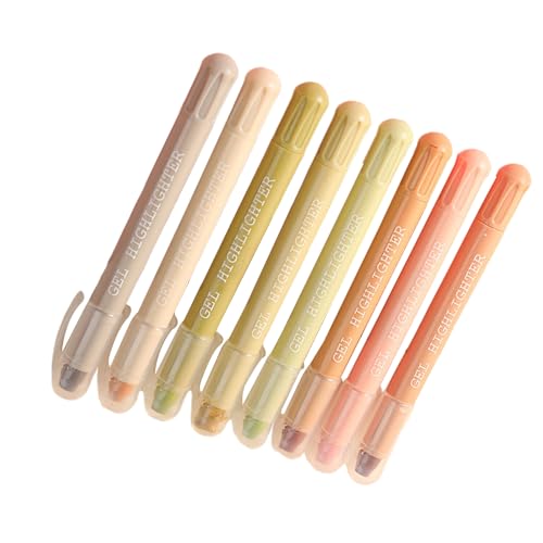 8 PCs Highlighters Set Highlighter Marker Ästhetische Bibel Highlighter Gel Highlighter Stift Bibelmarker Stift Zum Lernen 8 PCs Highlighters Set Highlighter Marker Ästhetische Bibel Highlighter Gel Highlighter Stift Bibelmarker Stift Zum Lernen von Lerpwige
