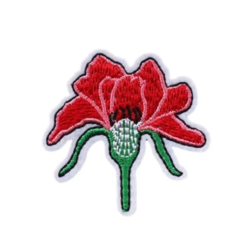 Gestickte Flecken Blumen Eisen Auf Flecken Applique Patches Reparieren Flecken Die Auf Flecken Für Nähen Nähen von Lerpwige