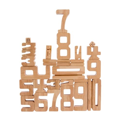 Holzpuzzle Pädagogische Balancieraktivitäten Spielzeug Jahren Stapelblöcke Geschenk von Lerpwige