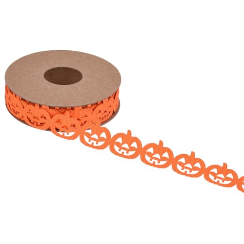 Lerpwige Halloween Ribbon Für Geschenkverpackungsband Für Handwerkskranz Mit Bunten Kürbisschläger Haar Bögen Partyschule Dekore von Lerpwige