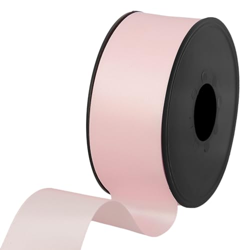 Les Petits Rubans Polyesterband – doppelseitiges Satinband aus 100% Polyester für Hochzeiten, Geschenkverpackungen, Blumenarrangements, Kunsthandwerk, Kuchen, Schleifen, Verzierungen, 38 mm x 25 m von Les Petits Rubans