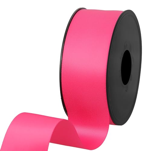 Les Petits Rubans Polyesterband – doppelseitiges Satinband aus 100% Polyester für Hochzeiten, Geschenkverpackungen, Blumenarrangements, Kunsthandwerk, Kuchen, Schleifen, Verzierungen, 38 mm x 25 m von Les Petits Rubans