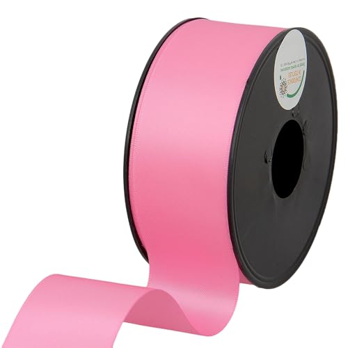 Les Petits Rubans Polyesterband – doppelseitiges Satinband aus 100% Polyester für Hochzeiten, Geschenkverpackungen, Blumenarrangements, Kunsthandwerk, Kuchen, Schleifen, Verzierungen, 38 mm x 25 m von Les Petits Rubans